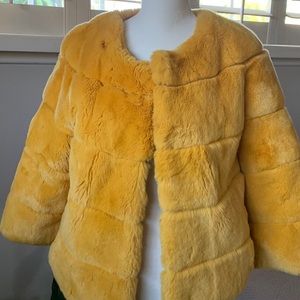 Fox fur coat